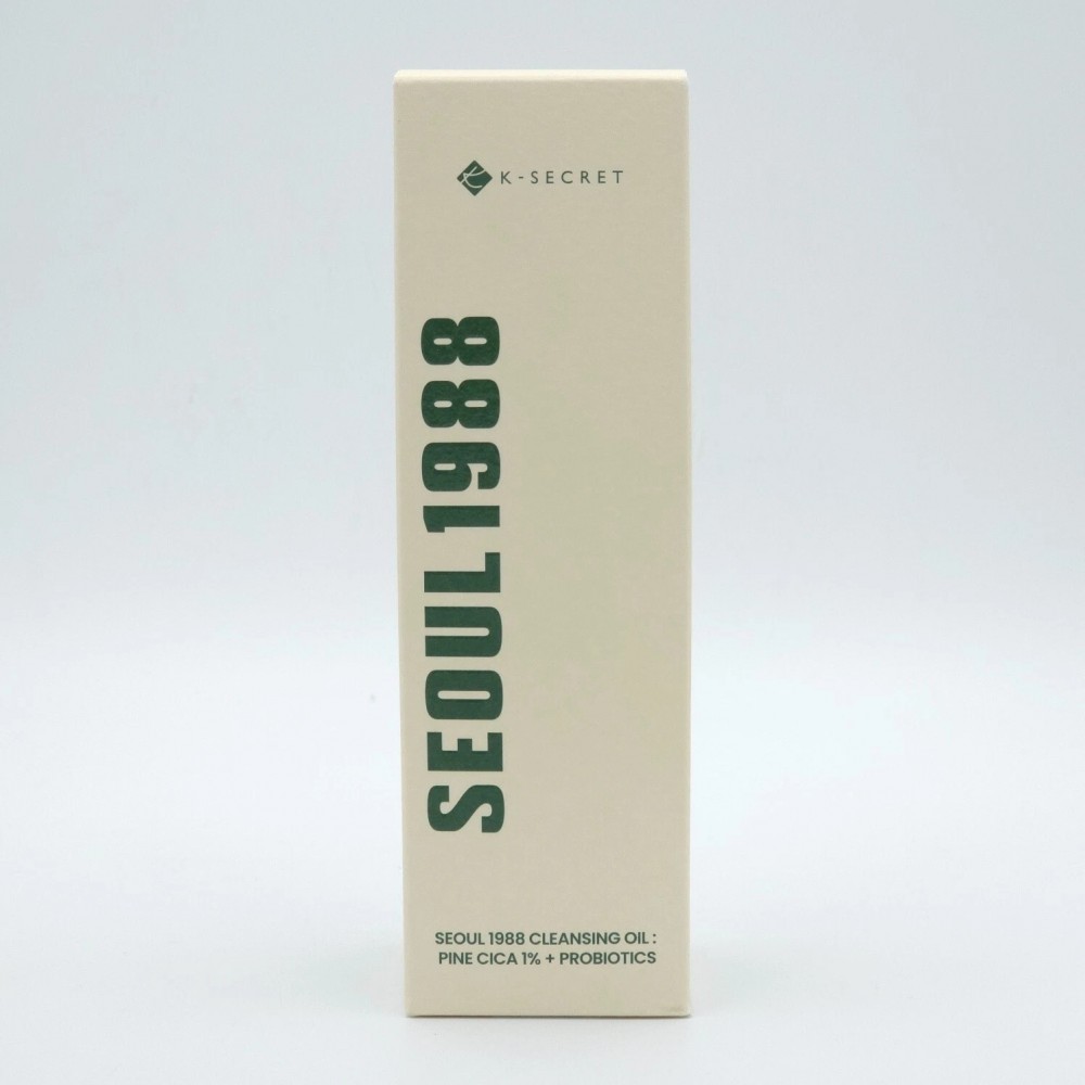 K-Secret Seoul 1988 Cleansing Oil: Pine Cica 1% + Probiotics 200ml – Καθαρισμός & Ενδυνάμωση του Δερματικού Φραγμού Καλλυντικά