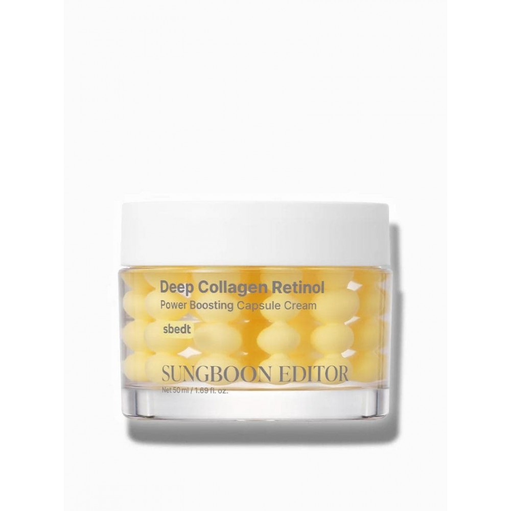 Sungboon Editor Deep Collagen Retinol Capsule Cream 50ml – Κρέμα Νύχτας K-Beauty