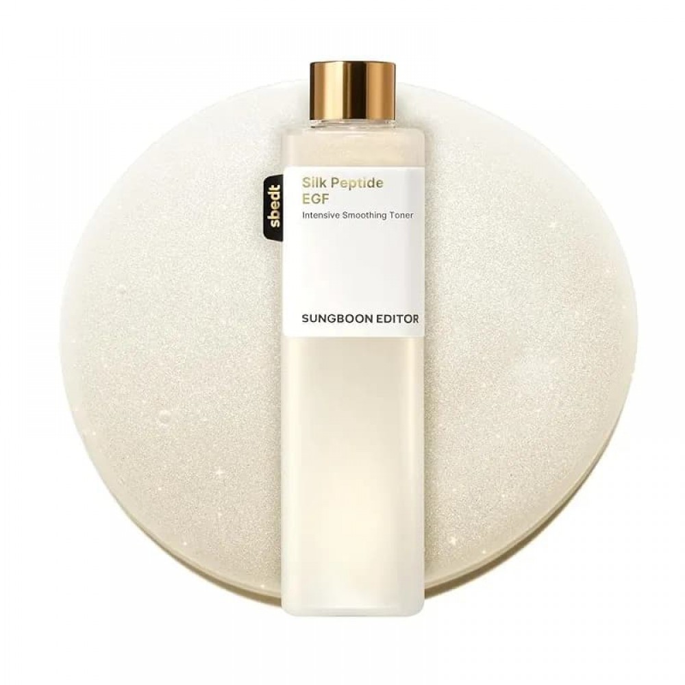 Sungboon Editor Silk Peptide EGF Intensive Smoothing Toner 300ml – Toner Σύσφιξης Καθαριστικά