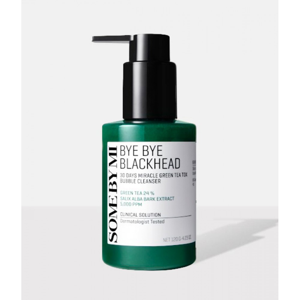 Some By Mi Bye Bye Blackhead – Καθαριστικό με Πράσινο Τσάι & BHA για Μαύρα Στίγματα – 120g Καλλυντικά