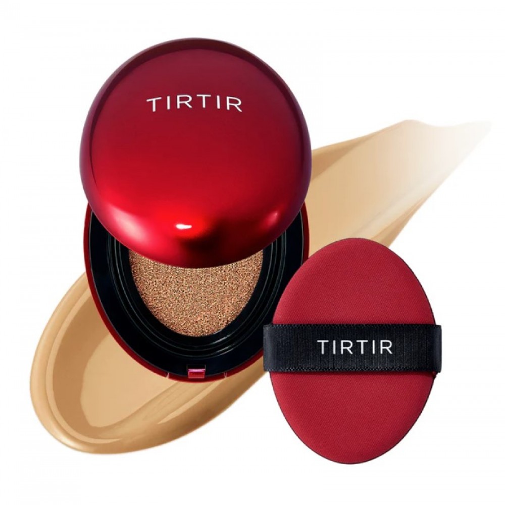 TIRTIR Mask Fit Red Cushion SPF40 PA++ No.29N Natural Beige 18ml – Φυσική Κάλυψη & Ενυδάτωση για Μεσαίους Ουδέτερους Τόνους Επιδερμίδας Καλλυντικά