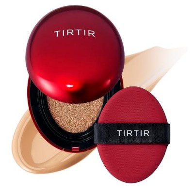  TIRTIR Mask Fit Red Cushion SPF40 PA++ No.27C Cool Beige 18ml – Φυσική Κάλυψη & Ενυδάτωση για Μεσαίους Ψυχρούς Τόνους Επιδερμίδας