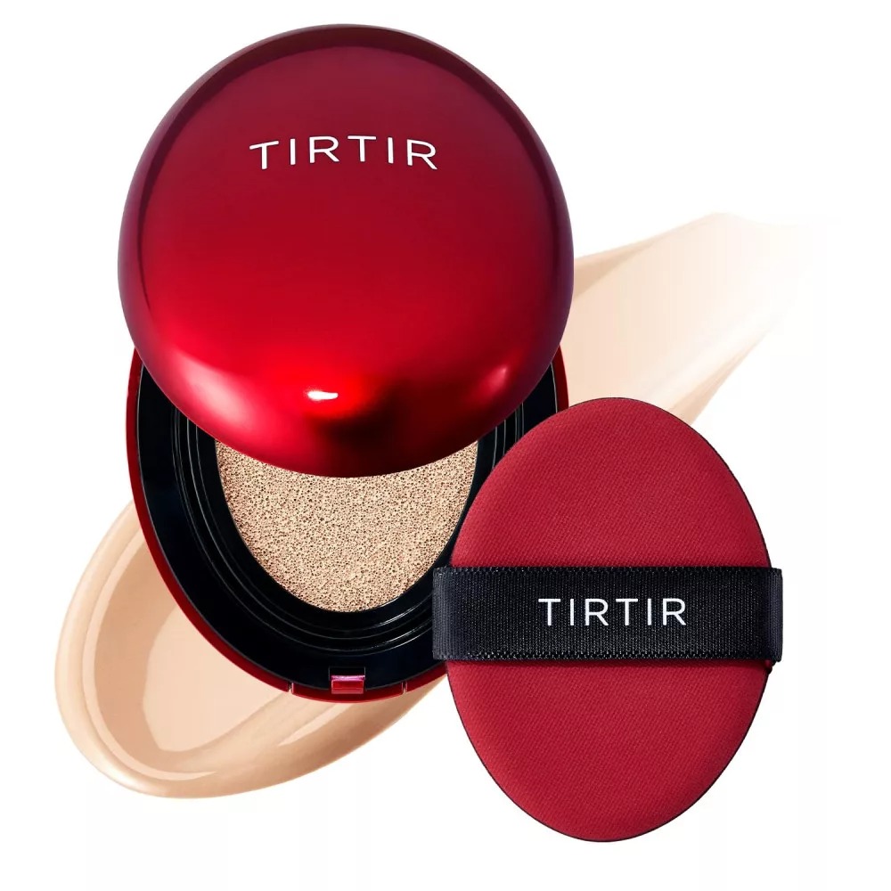 TIRTIR Mask Fit Red Cushion SPF40 PA++ No.21C Cool Ivory 18ml – Φυσική Κάλυψη & Μακράς Διάρκειας Ενυδάτωση για Ευαίσθητο Δέρμα Καλλυντικά