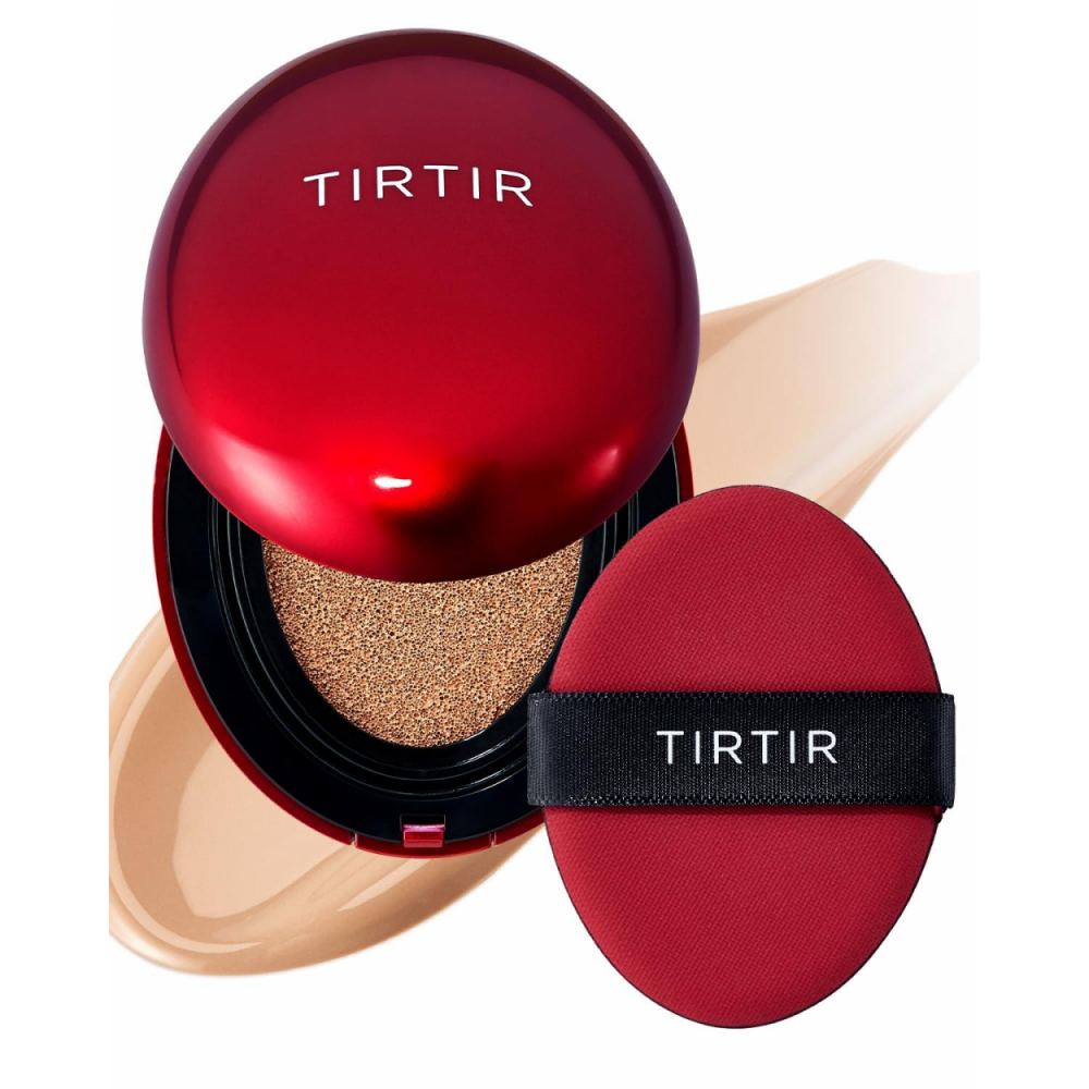TIRTIR Mask Fit Red Cushion SPF40 PA++ No.25N Mocha 18ml – Φυσική Κάλυψη & Ενυδάτωση για Μεσαίους Ουδέτερους Τόνους Επιδερμίδας Καλλυντικά
