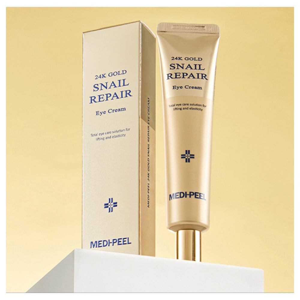 Medi-Peel 24K Gold Snail Repair Eye Cream 40ml - Κρέμα Ματιών Ανάπλασης με Σαλιγκάρι Προϊόντα για μάτια και χείλη