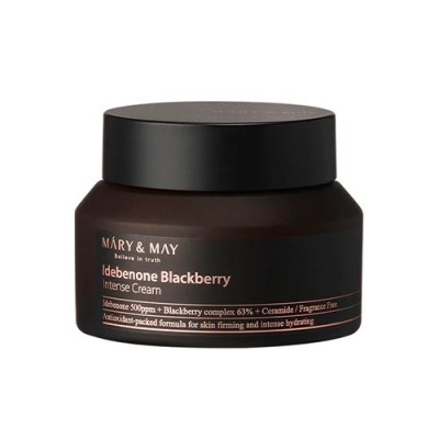 Mary & May Idebenone & Blackberry Intense Cream – Κρέμα Σύσφιξης & Ενυδάτωσης με Ιδεβενόνη & Βατόμουρο 70g
