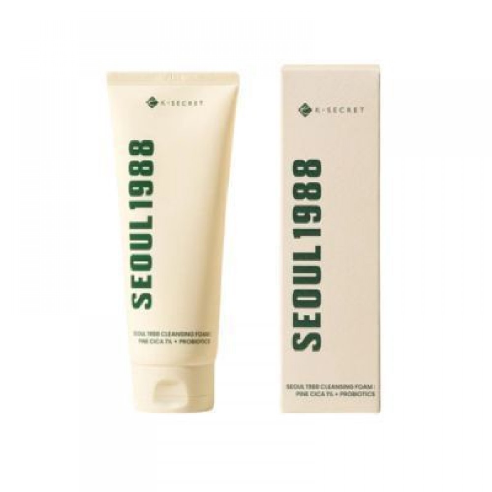 K-Secret Seoul 1988 Cleansing Foam Pine Cica 1% & Προβιοτικά 150mL – Καθαριστικός Αφρός για Ευαίσθητο Δέρμα Καλλυντικά