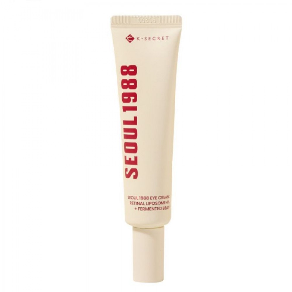 K-Secret Seoul 1988 Eye Cream – Ρετινάλδη 4% σε Λιποσώματα & Ζυμωμένα Φασόλια για Λείανση Ρυτίδων & Ανόρθωση Βλεφάρων (30ml) Καλλυντικά