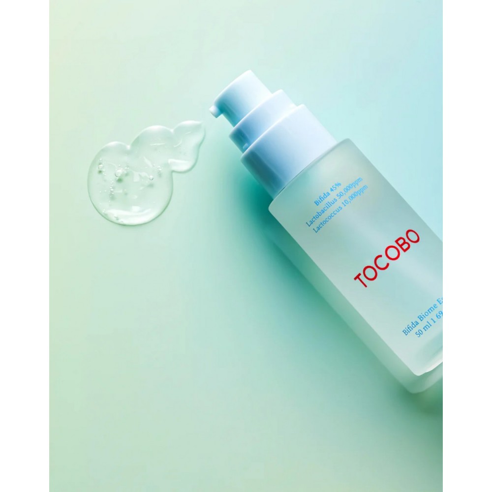 TOCOBO Bifida Biome Essence 50ml – Ενισχυτικό Ορού με Προβιοτικά για Επαναφορά της Επιδερμίδας Καλλυντικά