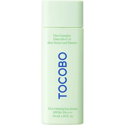 Tocobo Cica Calming Sun Serum SPF50+ PA++++ – Αντηλιακό Σέρουμ Καταπράυνσης με Centella & Vegan Σύνθεση