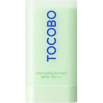 TOCOBO Cica Cooling Sun Stick SPF50+ PA++++ – Αντηλιακή Προστασία & Δροσιστική Ανακούφιση σε Vegan Στικ