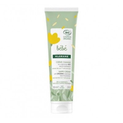 Klorane Bebe Nappy Cream Κρέμα για την Αλλαγή της Πάνας με Καλέντουλα, 100ml