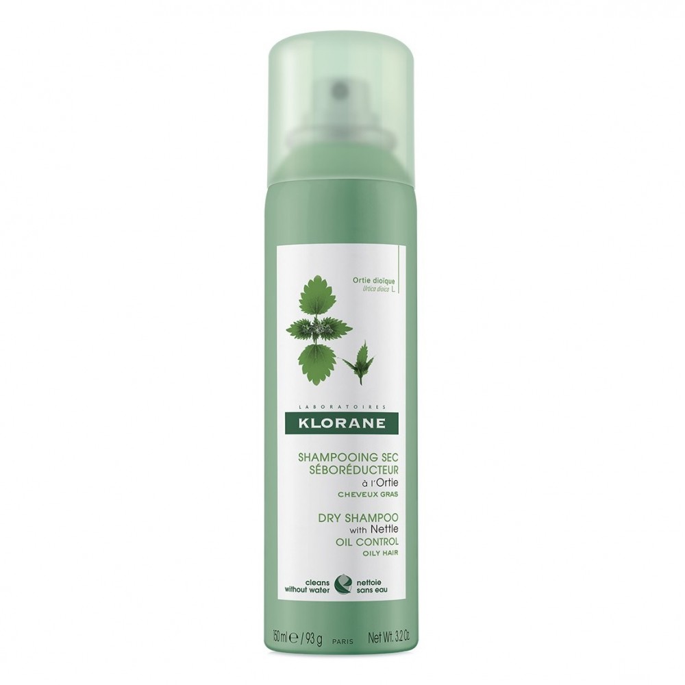 Klorane Dry Shampoo για Λιπαρά Μαλλιά με Τσουκνίδα 150ml Φροντίδα μαλλιών