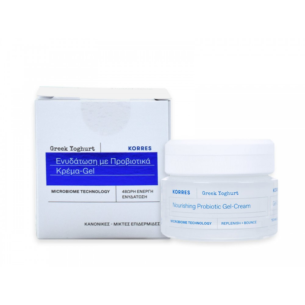 Korres Greek Yoghurt Κρέμα-Gel Ενυδάτωσης με Προβιοτικά 40ml Καλλυντικά