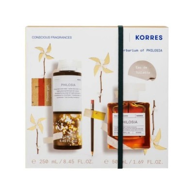 Korres Promo Philosia – Γυναικείο Σετ Άρωμα & Αφρόλουτρο (50ml + 250ml)