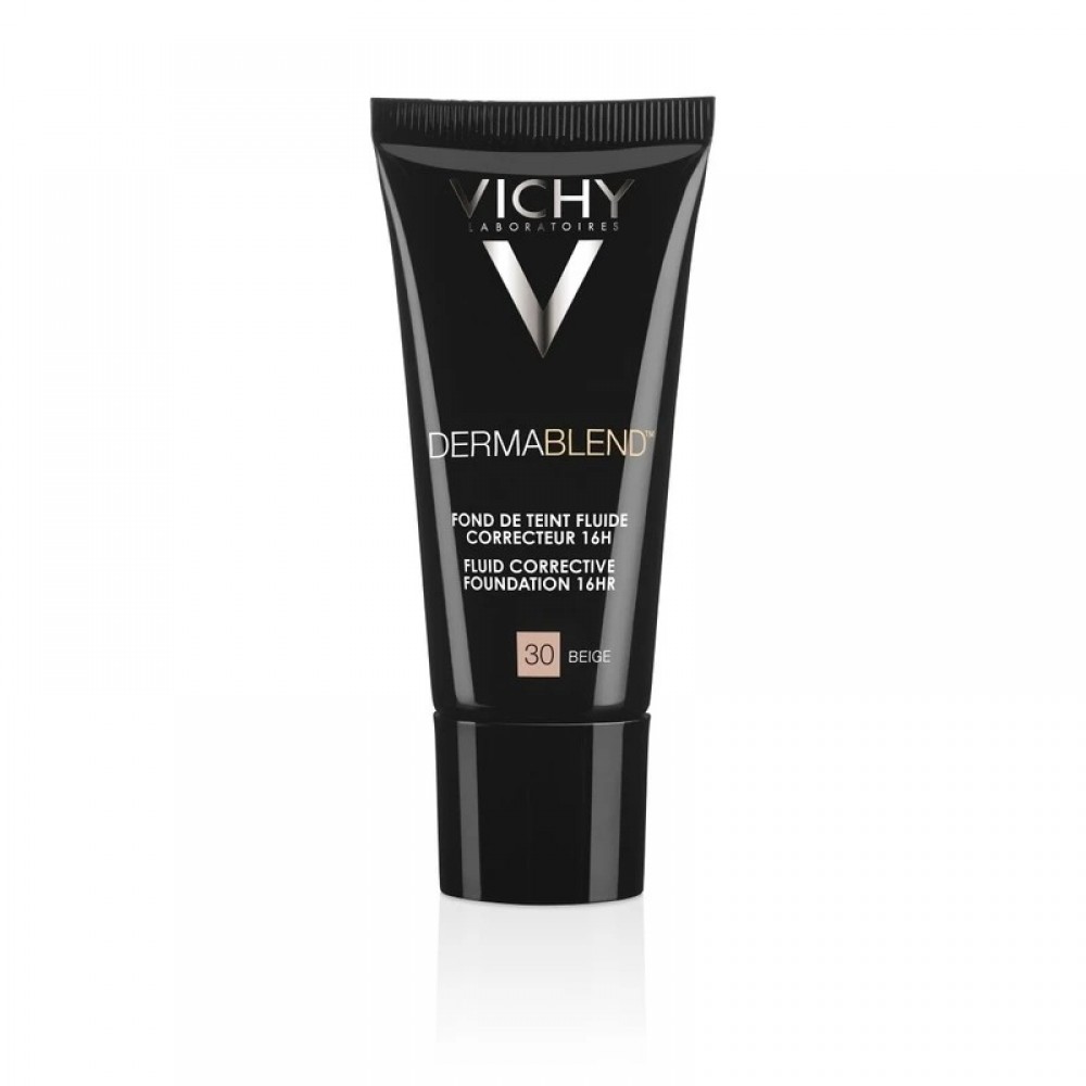 Vichy Dermablend SPF28 Fluid Corrective Foundation 16HR Beige 30, 30ml Καλλυντικά