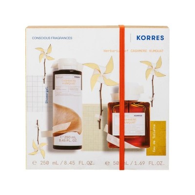 Korres Promo Cashmere Kumquat – Γυναικείο Σετ Άρωμα & Αφρόλουτρο (50ml + 250ml)