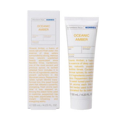 Korres Oceanic Amber After Shave Balm – Ανδρικό Γαλάκτωμα για μετά το Ξύρισμα 125ml