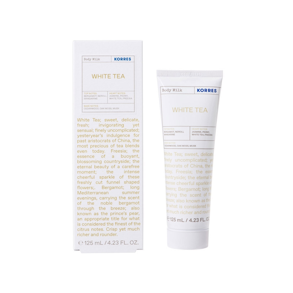Korres White Tea Body Milk – Ενυδάτωση & Φρεσκάδα 125ml Καλλυντικά