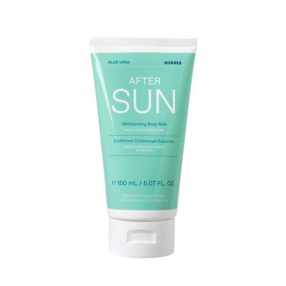 Korres Αλόη After Sun Γαλάκτωμα Σώματος 150ml – Ενυδάτωση & Ανακούφιση μετά τον Ήλιο After Sun