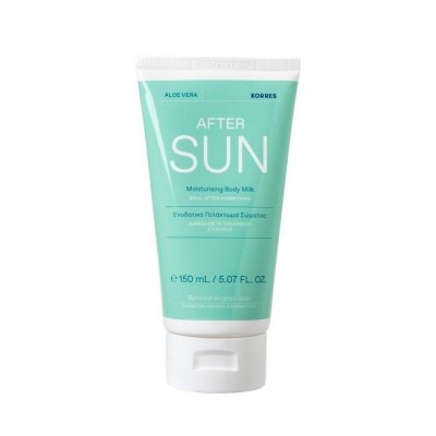 Korres Αλόη After Sun Γαλάκτωμα Σώματος 150ml – Ενυδάτωση & Ανακούφιση μετά τον Ήλιο