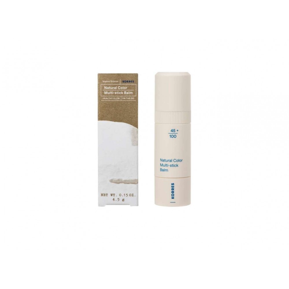 Korres Aegean Bronze Multi‑Stick Balm 4.5 g – Bronze Glow για Χείλη & Μάγουλα Καλλυντικά