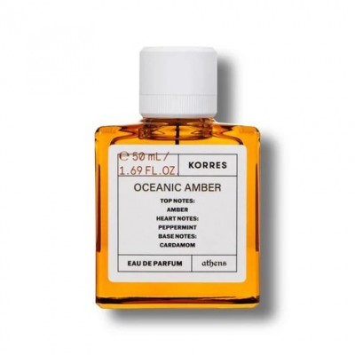 Korres Oceanic Amber Eau de Parfum – Ανδρικό Άρωμα 50ml με Amber και Θαλασσινές Νότες