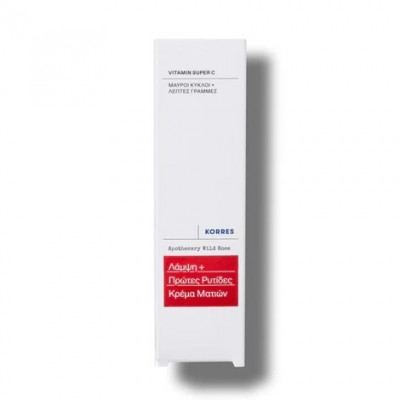 Korres Wild Rose Bright-Eyed Cushion Cream – Κρέμα Ματιών για Λάμψη, Ρυτίδες & Μαύρους Κύκλους 15ml