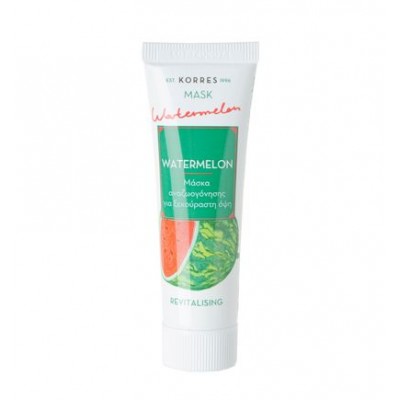 Korres Μάσκα Προσώπου Αναζωογόνησης με Καρπούζι 18ml – Για Όλους τους Τύπους Δέρματος