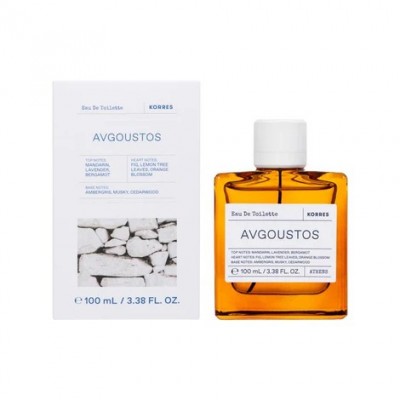 Korres Avgoustos Eau De Toilette 100ml – Το Απόλυτο Άρωμα του Ελληνικού Καλοκαιριού
