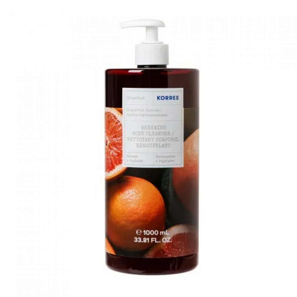 Korres Grapefruit Αφρόλουτρο – Αναζωογονητικό Καθαριστικό Σώματος 1000ml Καλλυντικά