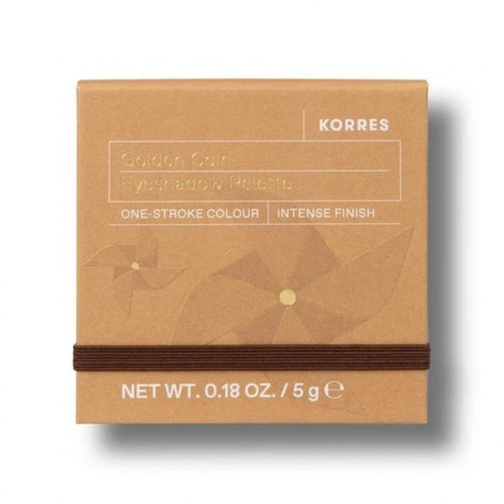 Korres Golden Coin Eyeshadow Palette Παλέτα Σκιών 5gr Καλλυντικά