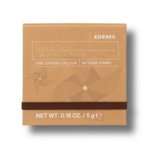 Korres Golden Coin Eyeshadow Palette Παλέτα Σκιών 5gr Καλλυντικά
