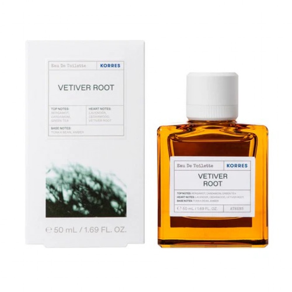 Korres Vetiver Root Eau de Toilette Άρωμα 50ml Καλλυντικά