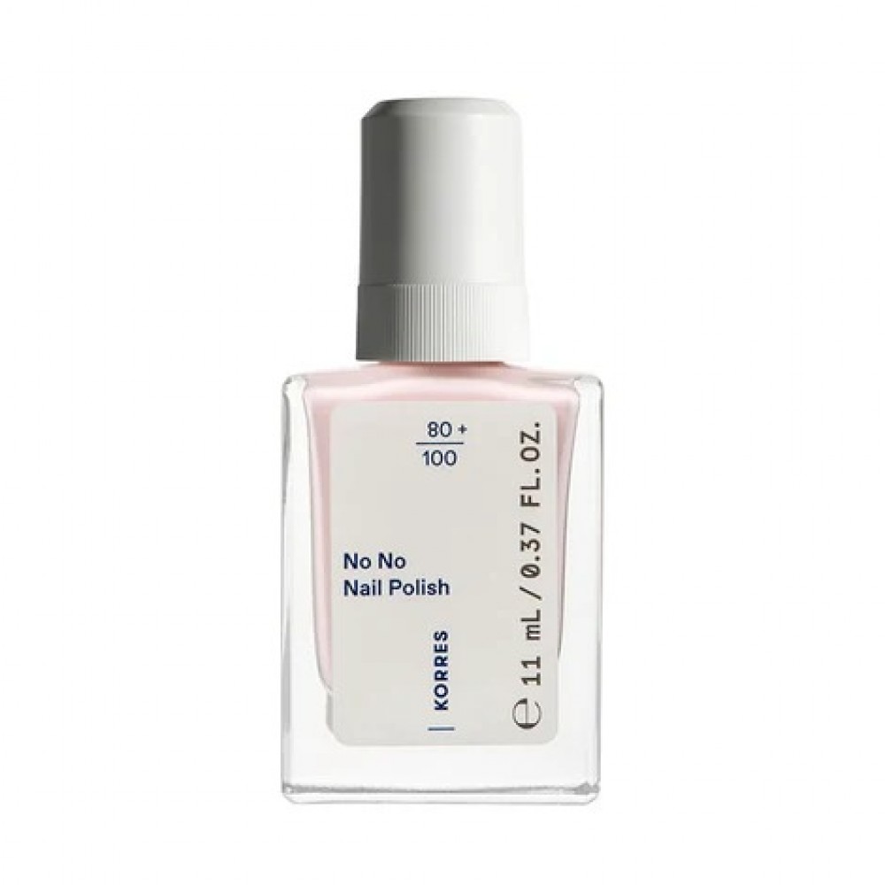Korres No No Nail Polish 17 Creamy Pink – Λαμπερό Nude‑Ροζ & Αντοχή Περιποίηση Άκρων 