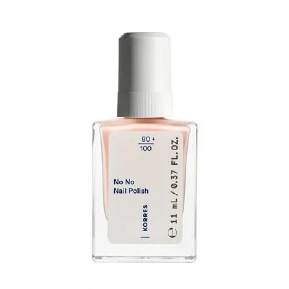 Korres No No Nail Polish 20 Peach Blush – Nude‑Peach Λάμψη & Αντοχή Περιποίηση Άκρων 