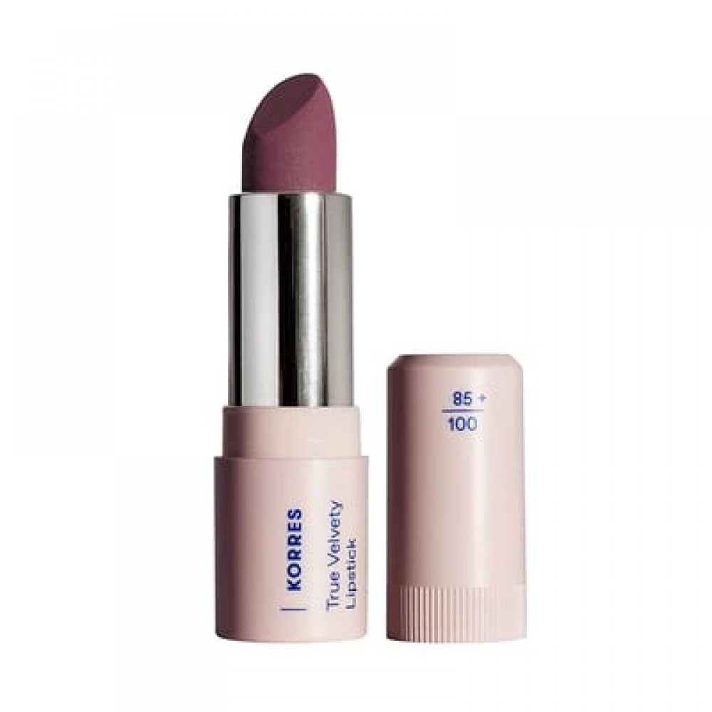 Korres True Velvety Lipstick 25 Plum Rose – Κρεμώδες & Δίνει Έντονη Semi‑Matte Απόχρωση Καλλυντικά
