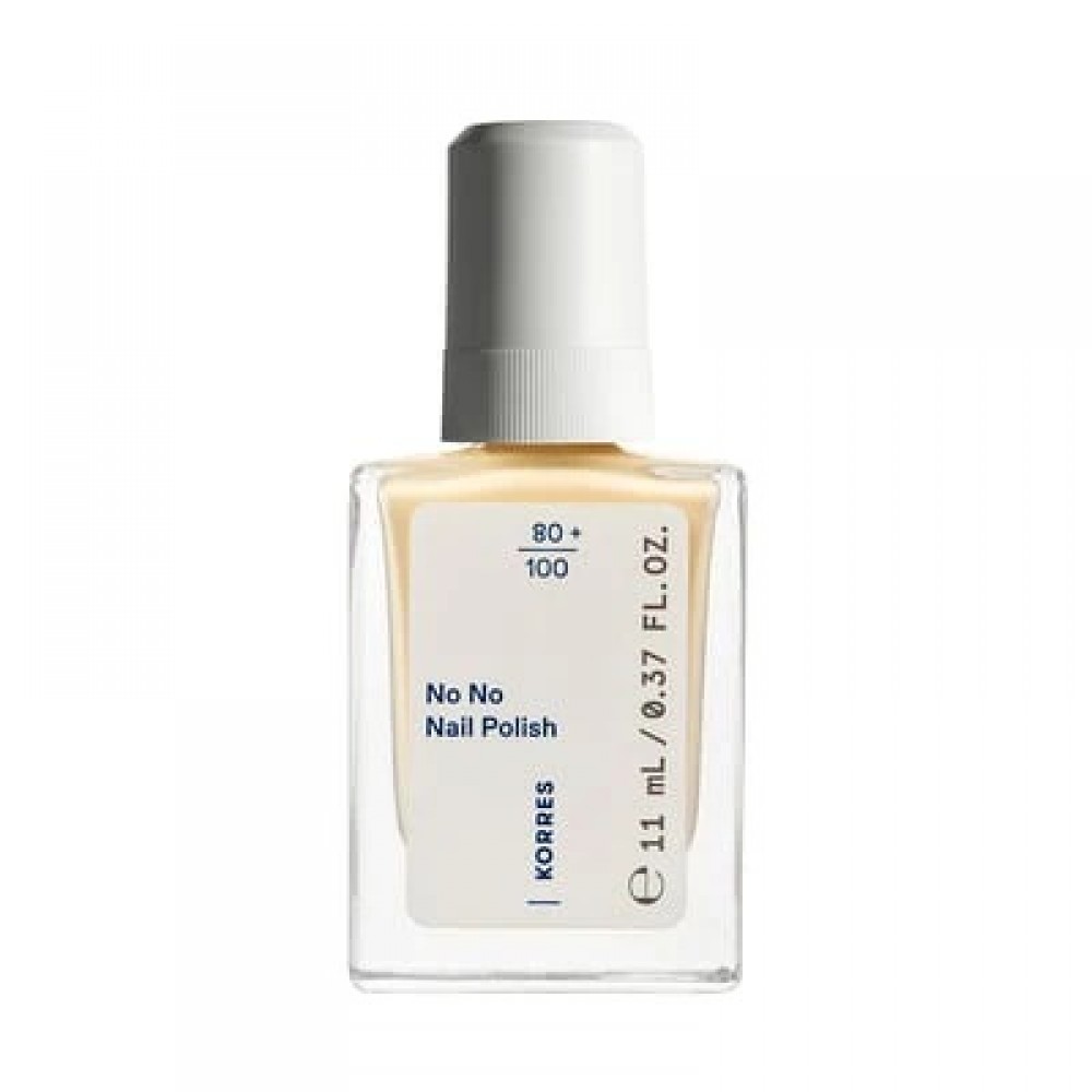 Korres No No Nail Polish 32 Pastel Yellow – Μακράς Διάρκειας & Glossy Finish Περιποίηση Άκρων 