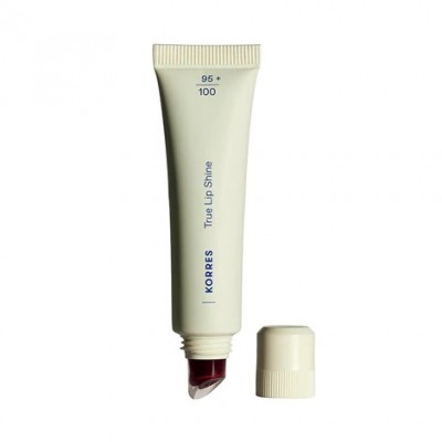 Korres True Lip Shine 27 Mulberry – Gloss‑Balm με Ρουμπινί Wash & Non‑Sticky Υφή
