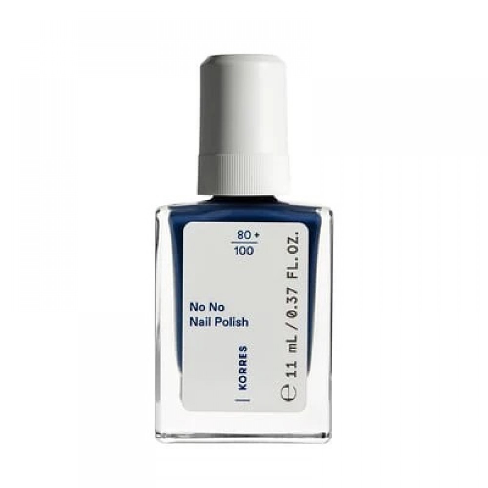 Korres No No Nail Polish 78 Aegean Sea – Χαλαρωτικό Τυρκουάζ & Αντοχή Περιποίηση Άκρων 
