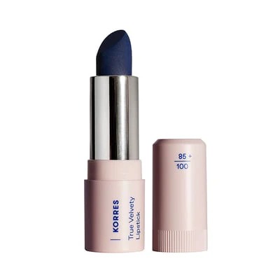 Korres True Velvety Lipstick 80 Aegean Blue – Κρεμώδες Semi‑Matte με Ξεχωριστό Μπλε Τόνο