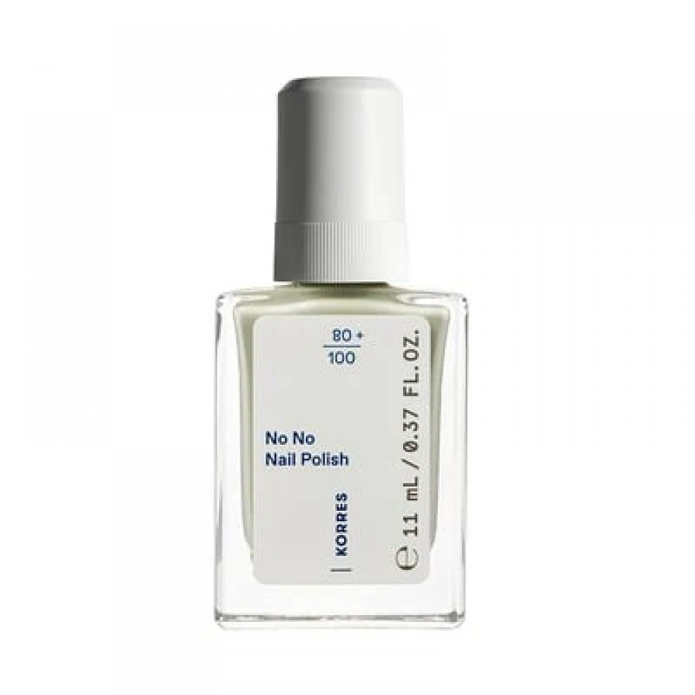 Korres No No Nail Polish 82 Mint Green – Φυσικό, Μακράς Διάρκειας Gel‑Finish Περιποίηση Άκρων 