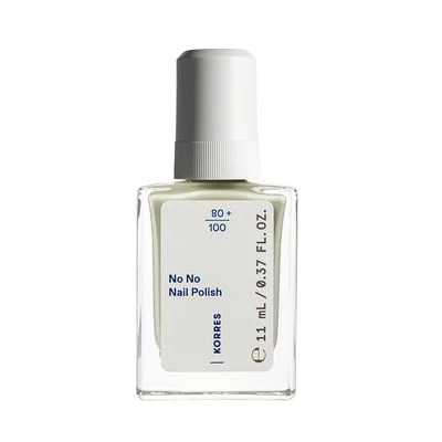 Korres No No Nail Polish 82 Mint Green – Φυσικό, Μακράς Διάρκειας Gel‑Finish