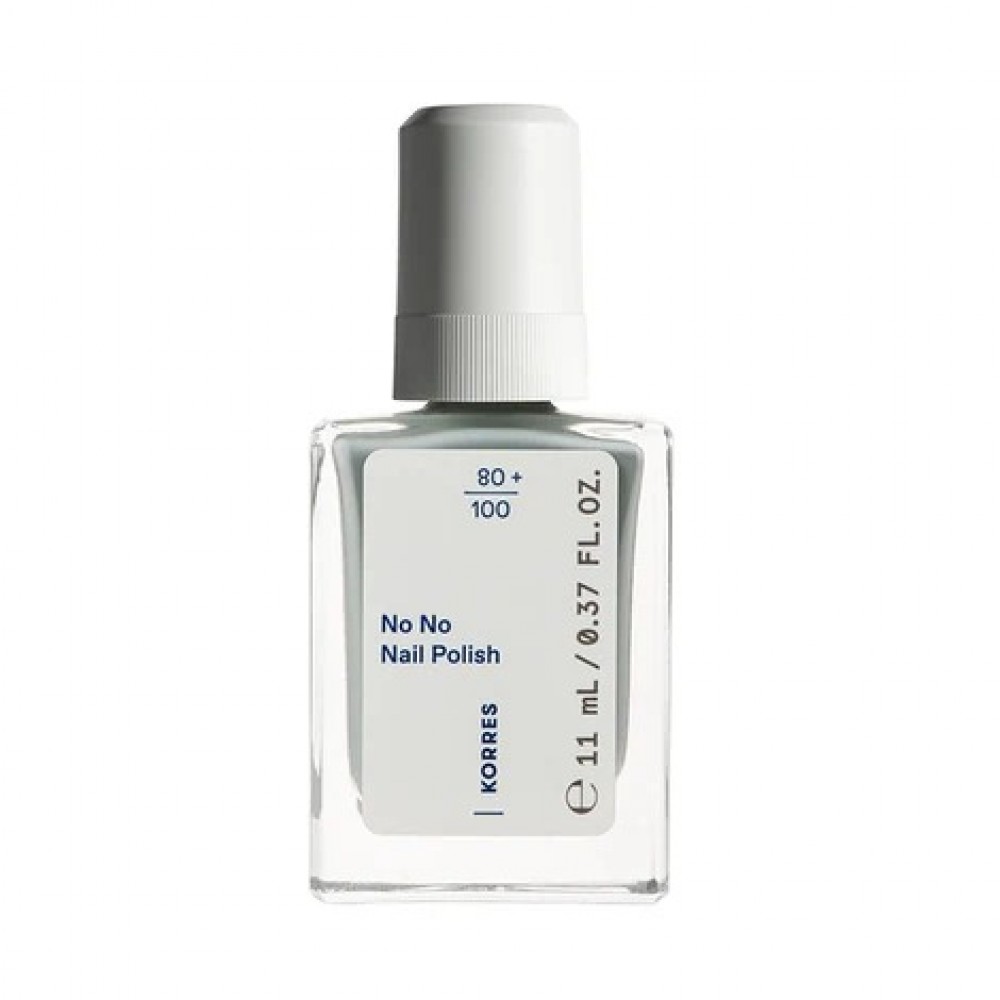 Korres No No Nail Polish 85 Sage Green – Φυσική Λάμψη & Gel Εφέ Περιποίηση Άκρων 