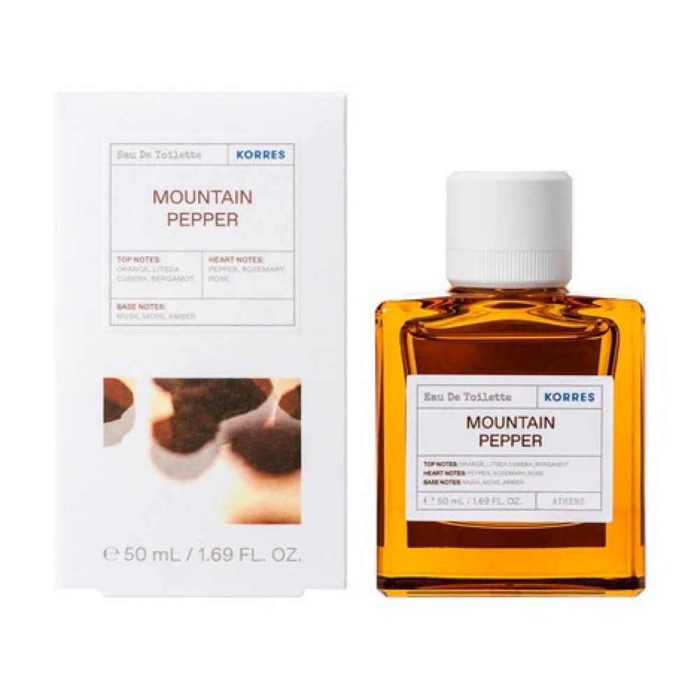 Korres Mountain Pepper Eau de Toilette Άρωμα 50ml Καλλυντικά