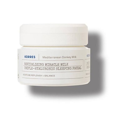 Korres Κρέμα Νύχτας Γάλα Γαϊδούρας 40ml – Βαθιά Ενυδάτωση & Αναπλήρωση