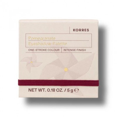 Korres Pomegranate Eyeshadow Palette Παλέτα Σκιών 5gr
