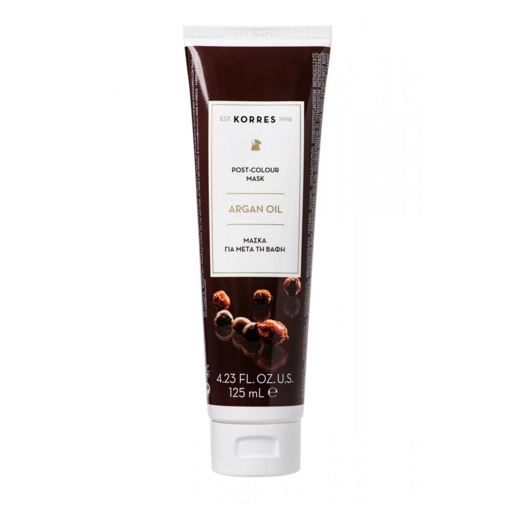 KORRES Argan Oil Μάσκα Μαλλιών για Μετά τη Βαφή – 125ml Φροντίδα μαλλιών