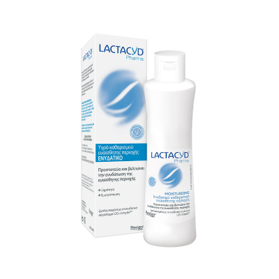 Lactacyd Pharma Intimate Wash with Prebiotics – Καθαριστικό Ευαίσθητης Περιοχής με Πρεβιοτικά & Γαλακτικό Οξύ | Ενίσχυση Μικροχλωρίδας | 250ml