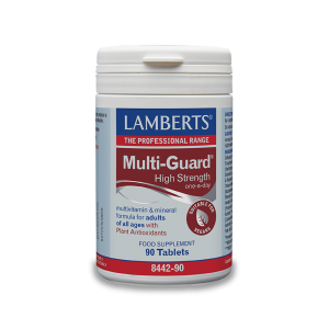 Lamberts Multi-Guard High Strength – Πολυβιταμίνη Υψηλής Ισχύος για Ολοκληρωμένη Υποστήριξη, 90 Ταμπλέτες Συμπληρώματα διατροφής